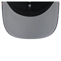 Men's New Era  Navy/Black Seattle Seahawks Adventure Drinks Pattern 9SEVENTY Stretch-Snap Hat