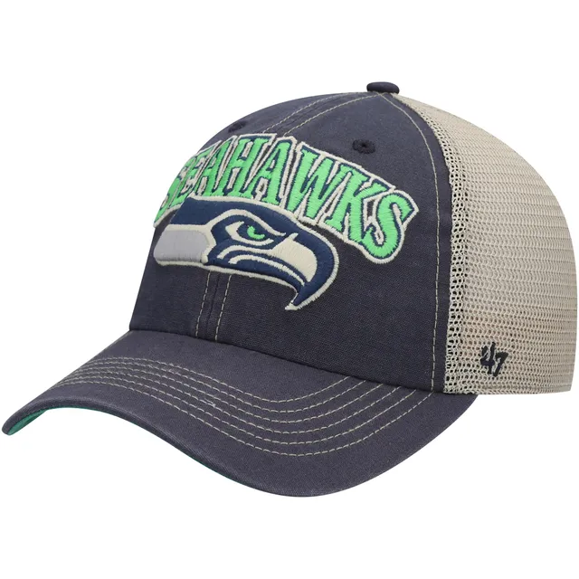 '47 Men's Seattle Seahawks Clean Up Trawler Navy Adjustable Hat