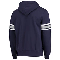 Chandail à capuchon double bloc Seattle Seahawks '47 College Navy pour hommes