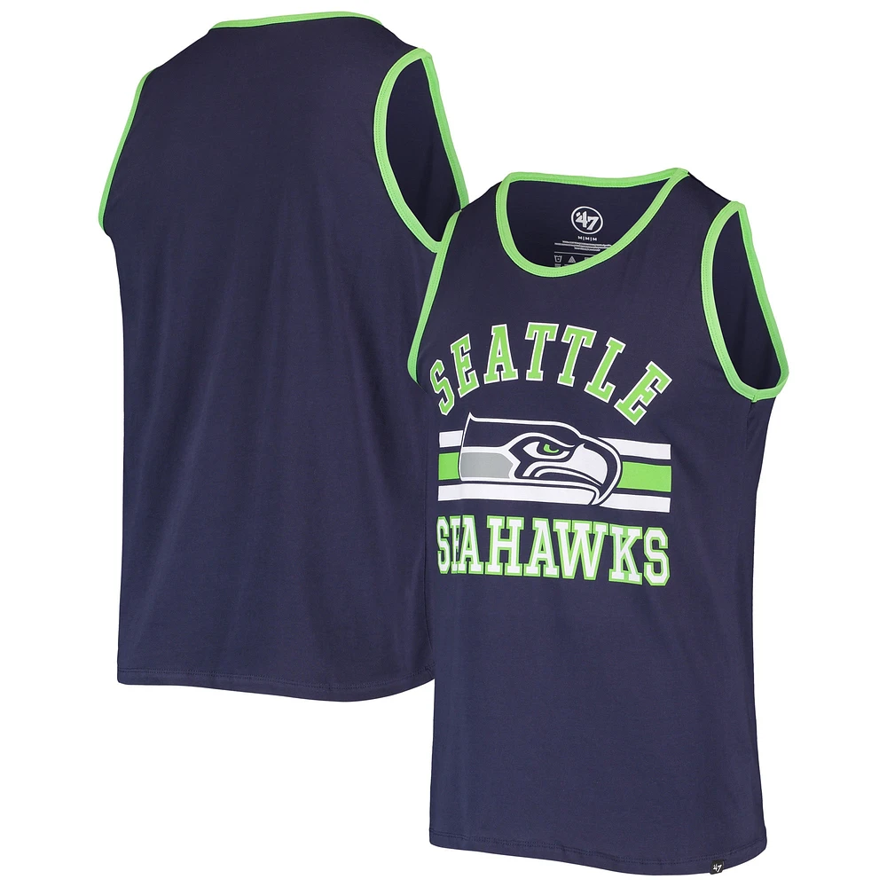 Débardeur '47 College Navy Seattle Seahawks Edge Super Rival pour homme