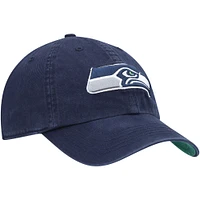 Casquette ajustée '47 College Navy Seattle Seahawks Franchise Logo pour homme