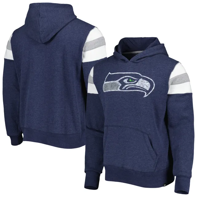 Youth Navy Seattle Seahawks Fan Gear Prime Pullover Hoodie