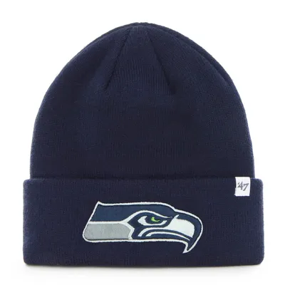 Bonnet en tricot à revers pour homme '47 College Navy Seattle Seahawks Primary