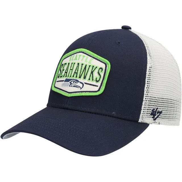 Seattle Seahawks '47 Trawler Clean Up Adjustable Hat - Charcoal