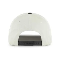 Men's '47 Cream/Black Seattle Seahawks Safe Bet Stable Hitch Adjustable Hat
