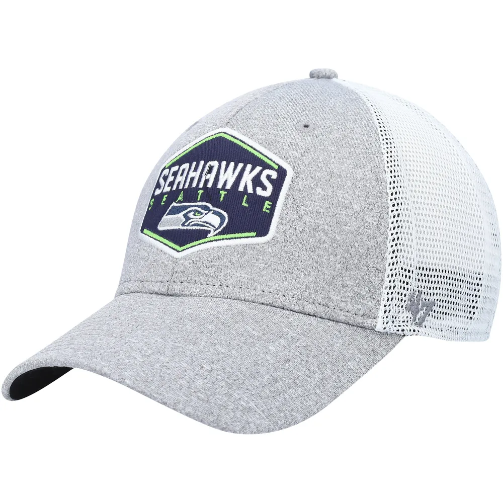 Lids Seattle Seahawks '47 Hitch Contender Flex Hat - Gray/White