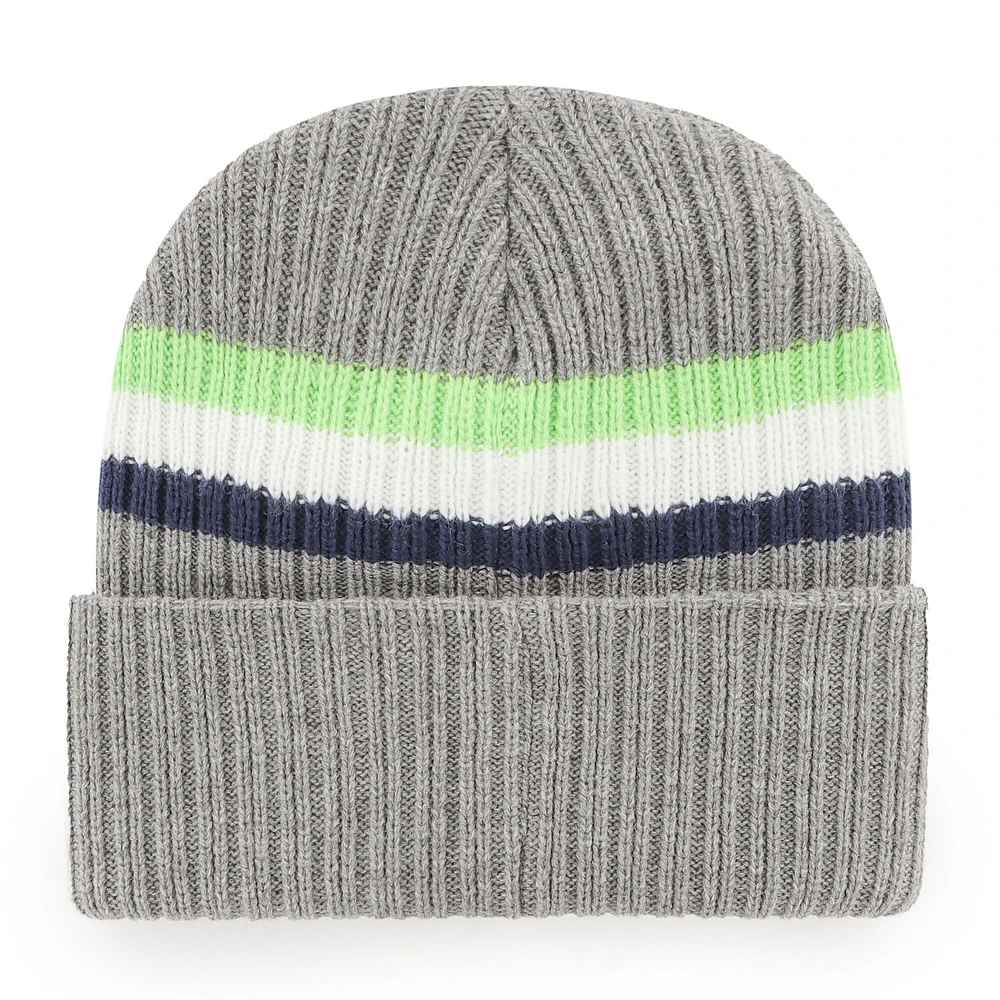 Men's '47  Gray Seattle Seahawks Highline Cuffed Knit Hat