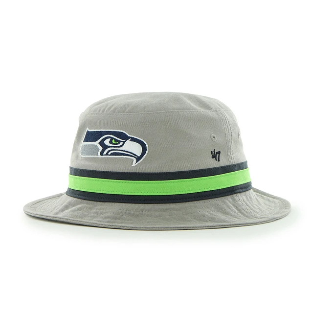 Seattle Seahawks Fanatics Branded Logo Adjustable Hat - Heather Gray