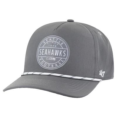 Men's '47  Gray Seattle Seahawks Suburbia Hitch Adjustable Hat