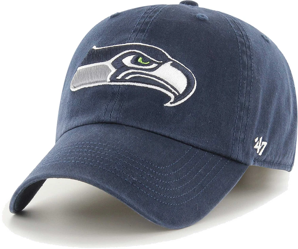 Casquette ajustée '47 Navy Seattle Seahawks Franchise Logo pour homme