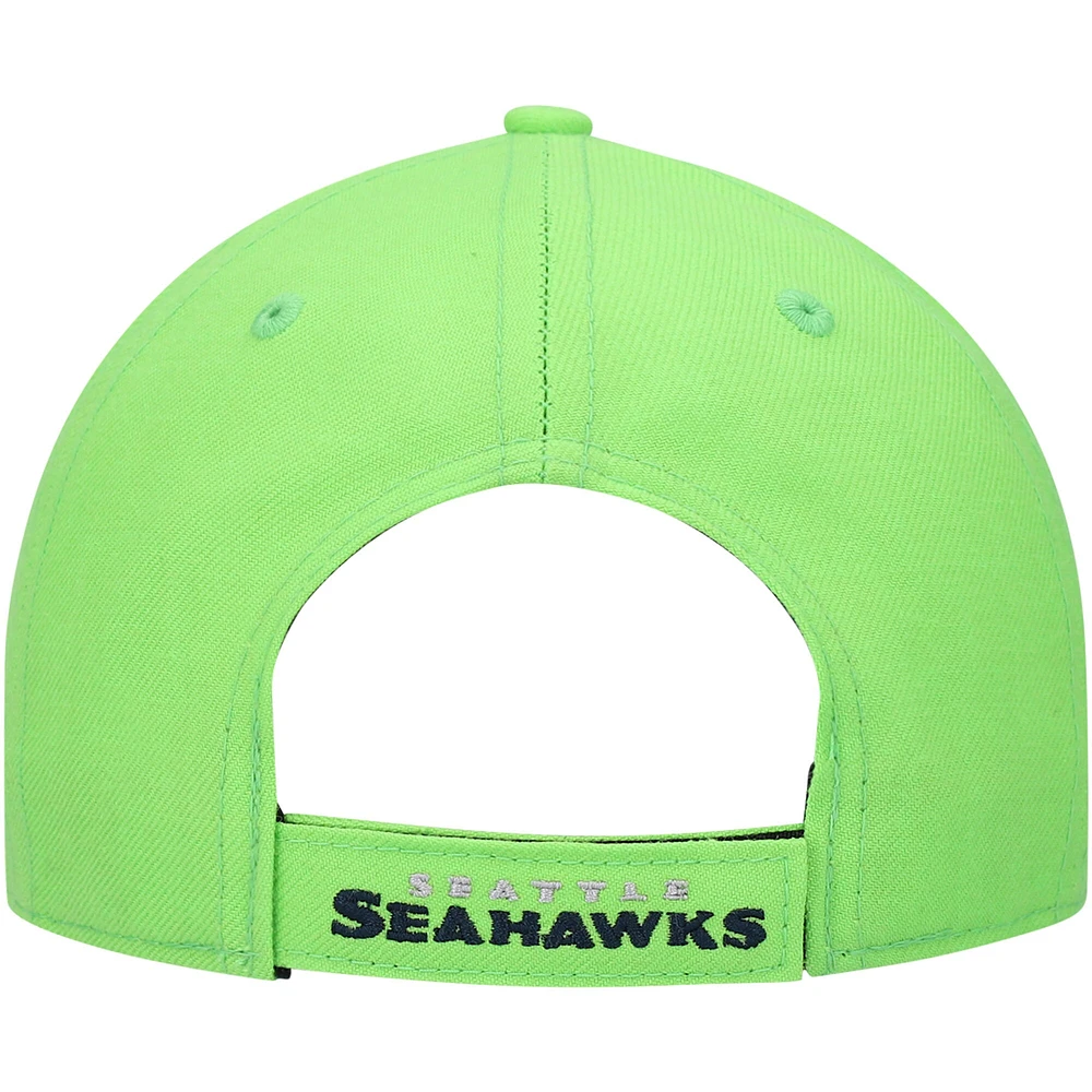 Casquette ajustable '47 Seattle Seahawks MVP vert fluo pour homme