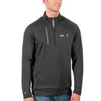 Lids Seattle Seahawks Antigua Pace Quarter-Zip Pullover Jacket