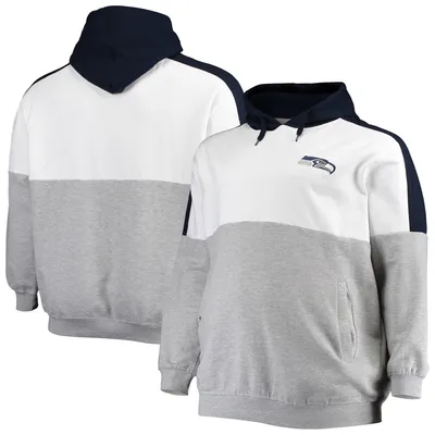 47 Brand Men's Royal Seattle Seahawks Shortstop Pullover Hoodie