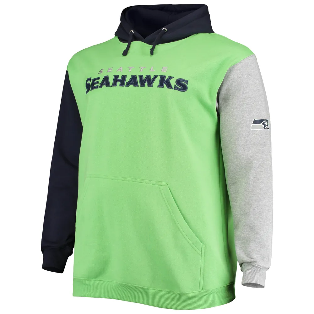 Fanatics Women's Branded Neon Green, College Navy Seattle Seahawks