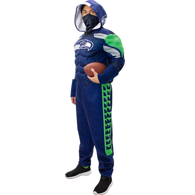 Déguisement de jour match des Seattle Seahawks la marine universitaire pour homme