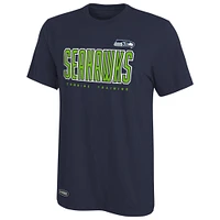 T-shirt Seattle Seahawks Prime Time bleu marine universitaire pour homme