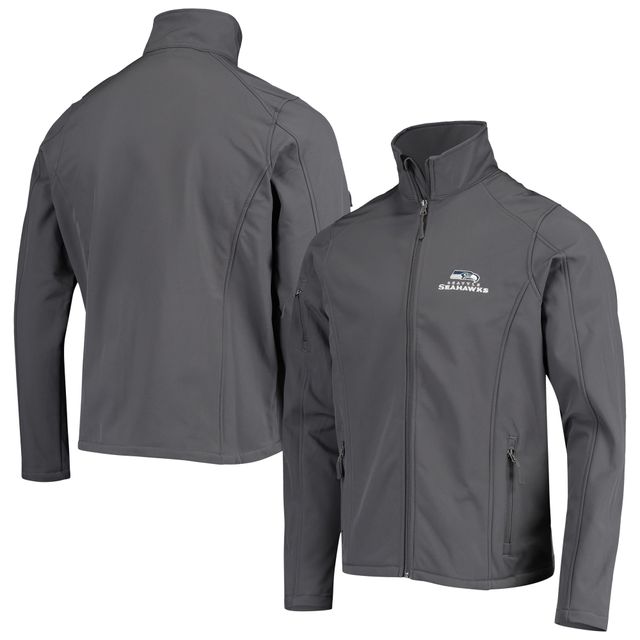 Blouson Softshell Sonoma pour hommes, Dunbrooke Charcoal Seattle Seahawks