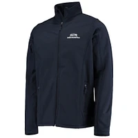 Men's Dunbrooke College Navy Seattle Seahawks Big & Tall Sonoma Softshell Full-Zip Jacket