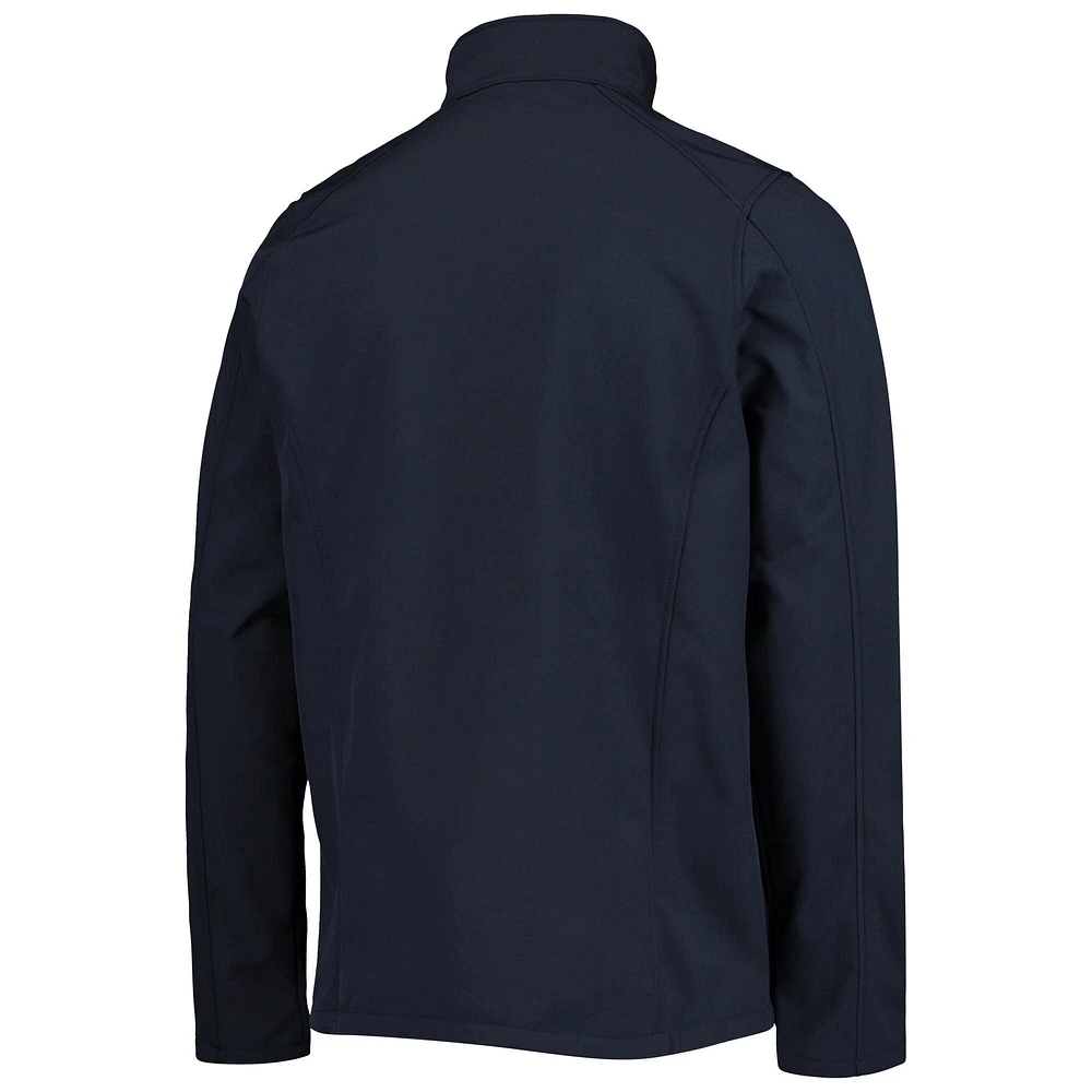 Men's Dunbrooke College Navy Seattle Seahawks Big & Tall Sonoma Softshell Full-Zip Jacket