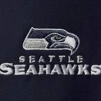 Men's Dunbrooke College Navy Seattle Seahawks Big & Tall Sonoma Softshell Full-Zip Jacket