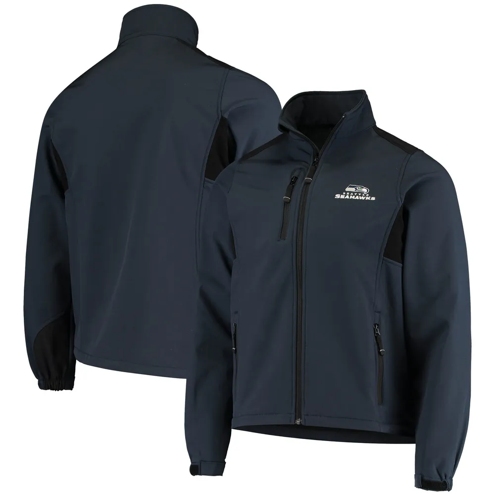 Dunbrooke Navy Seattle Seahawks Circle Veste Softshell Fleece Full-Zip pour homme