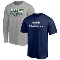 Men's Fanatics Branded College Navy/Heathered Gray Seattle