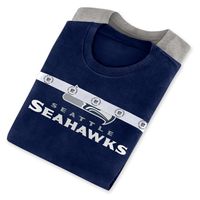 Men's Fanatics Branded Heathered Gray/College Navy Seattle