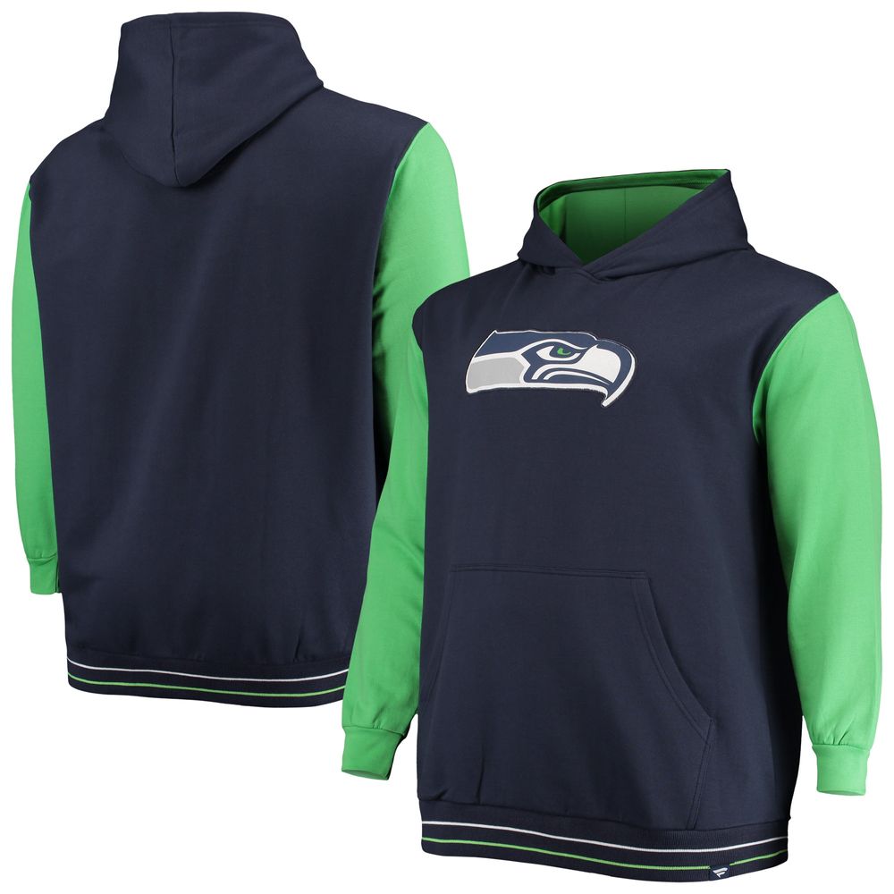 Seattle Seahawks Fanatics Branded Big & Tall City Long Sleeve T-Shirt -  College Navy