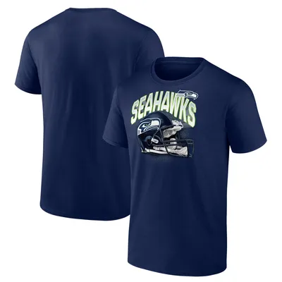 Seattle Seahawks Fanatics Branded Big & Tall End Around T-Shirt - College Navy