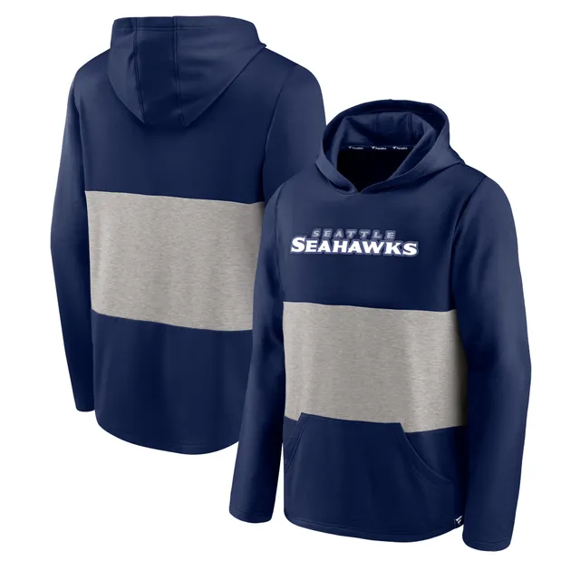 Seattle Seahawks Nike Sideline Logo Performance Pullover Hoodie - Neon Green