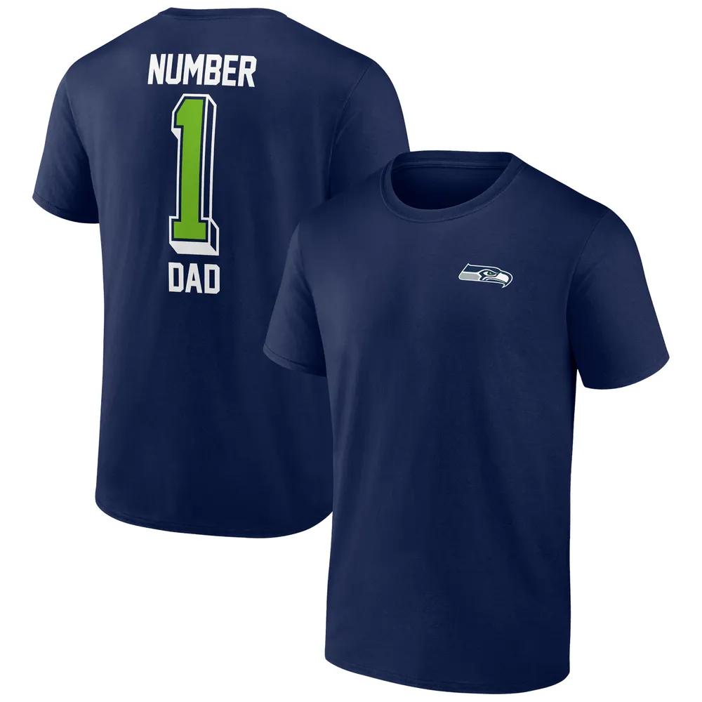 Lids Seattle Seahawks Fanatics Branded Number One Dad T-Shirt