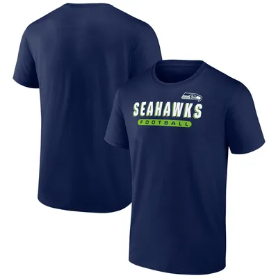 Seattle Seahawks Fanatics Branded Spirit T-Shirt - College Navy