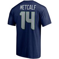 Men's Fanatics Branded DK Metcalf College Navy Seattle Seahawks