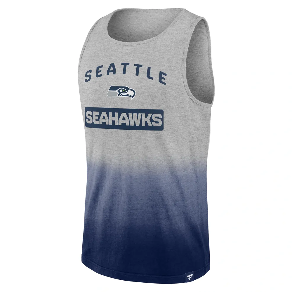 Women's Fanatics Branded College Navy Seattle Seahawks Plus Size Tank Top