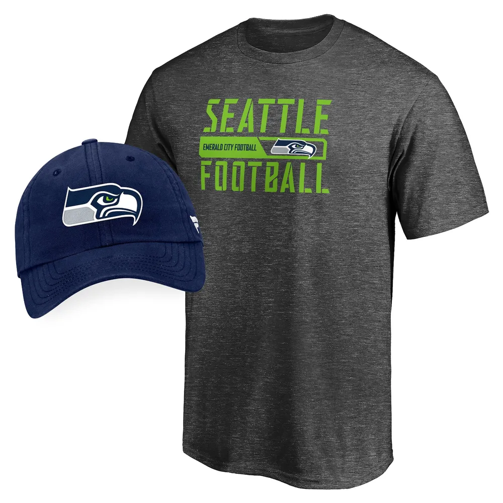 Men's Fanatics Branded Heathered Gray Seattle Seahawks