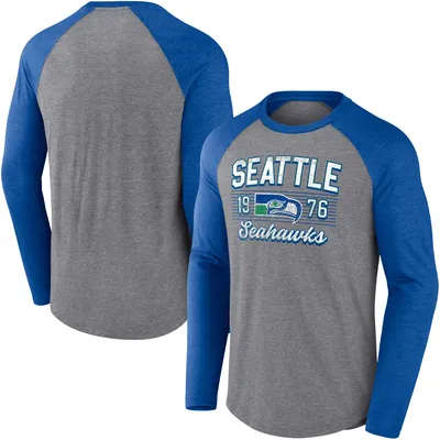 Men's Fanatics Branded College Navy/Heathered Gray Seattle Seahawks T-Shirt  Combo Set