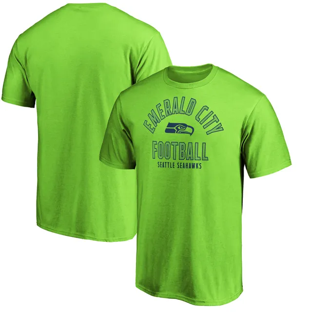 Seattle Seahawks Nike Women's Logo Essential T-Shirt - Neon Green