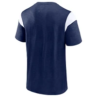 T-shirt de l'équipe extensible à domicile des Seattle Seahawks Fanatics College pour hommes, bleu marine/blanc