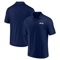 Men's Fanatics College Navy Seattle Seahawks Component Polo