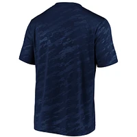 Men's Fanatics College Navy Seattle Seahawks Iconic Defender Stealth Arc T-Shirt