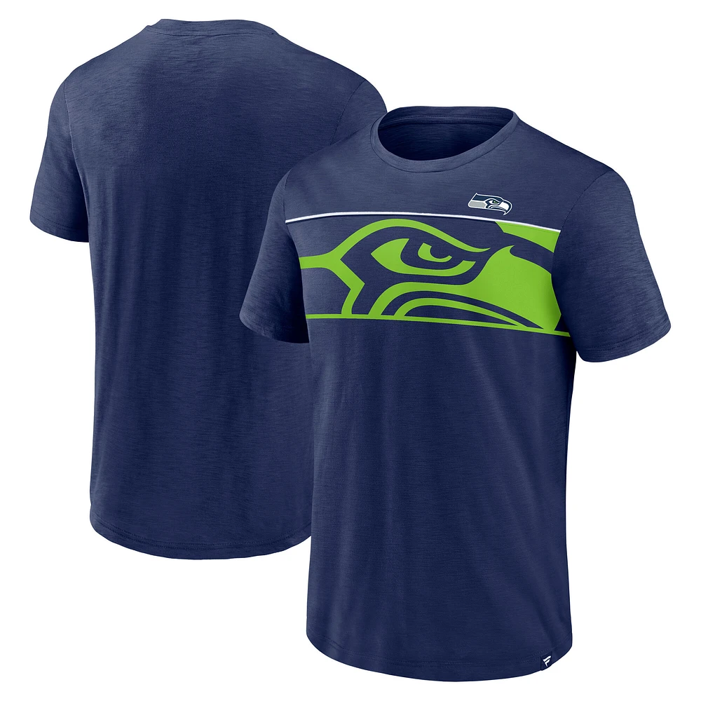 T-shirt Fanatics College Navy Ultra pour homme des Seattle Seahawks