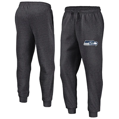 Men's Fanatics  Heather Charcoal Seattle Seahawks Boost Fleece Joggers