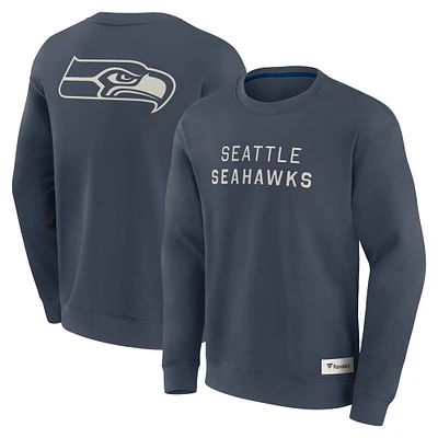 Sweat-shirt à capuche pour homme Fanatics Navy Seattle Seahawks Elements Future Ground Lettering