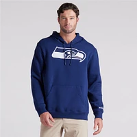 Sweat à capuche Fanatics bleu marine pour homme des Seattle Seahawks Pylon Cam Legacy