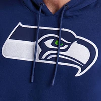 Sweat à capuche Fanatics bleu marine pour homme des Seattle Seahawks Pylon Cam Legacy