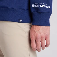 Sweat à capuche Fanatics bleu marine pour homme des Seattle Seahawks Pylon Cam Legacy