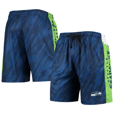 Seattle Seahawks FOCO Static Mesh Shorts - College Navy