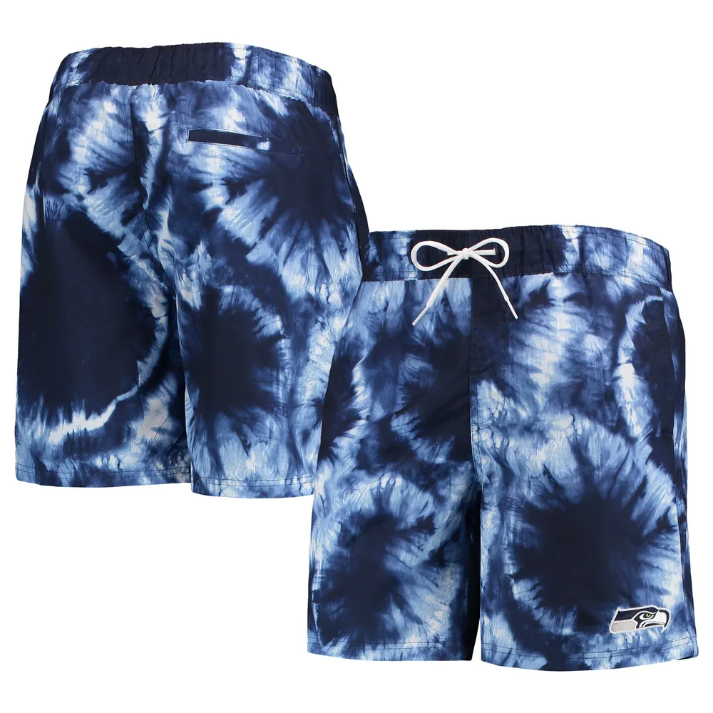 Lids Seattle Seahawks G-III Sports by Carl Banks Splash Volley Swim Shorts  - College Navy