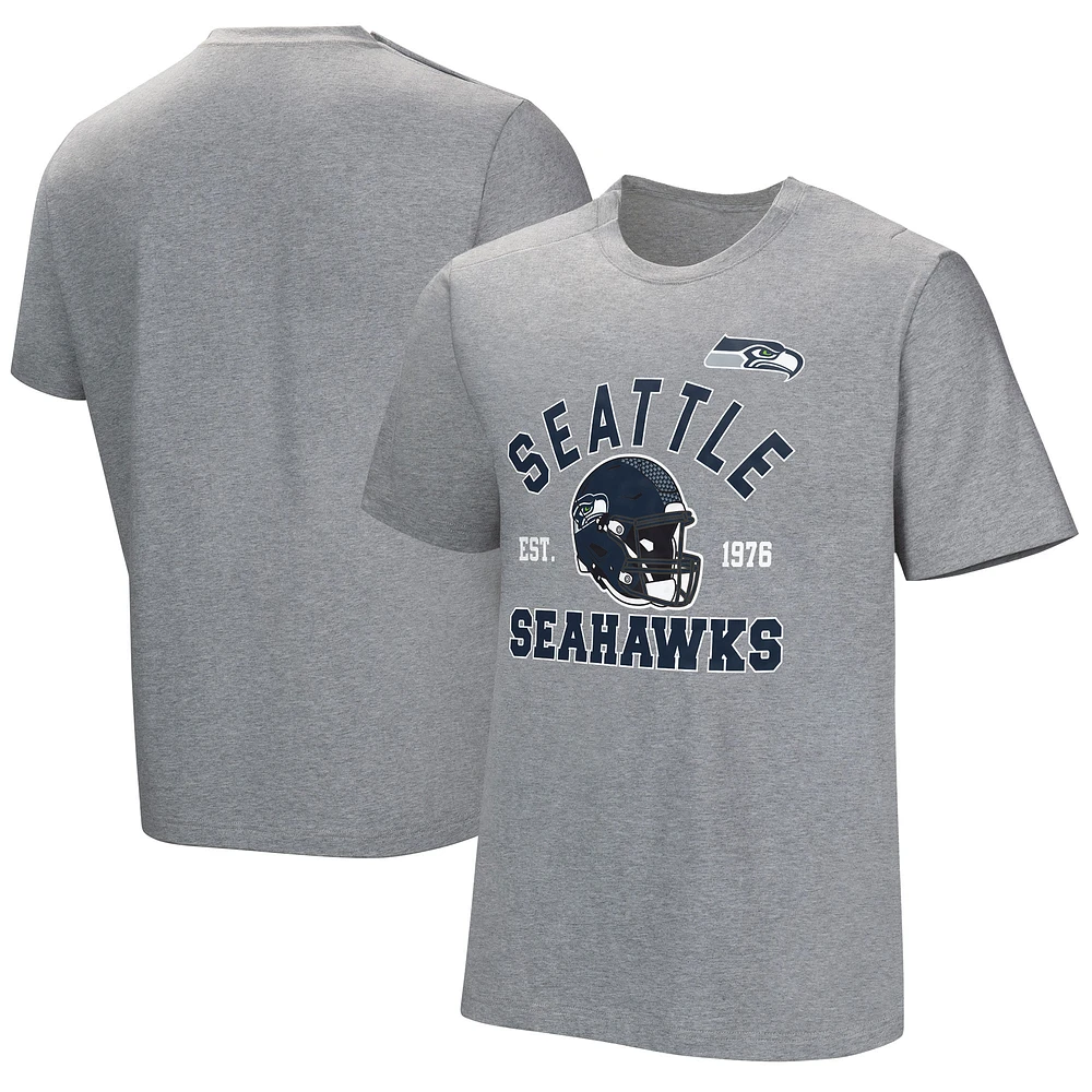 Men's  Gray Seattle Seahawks Tackle Adaptive T-Shirt