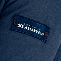 Men's J. Palmer Navy Seattle Seahawks QB1 Full-Zip Sweatshirt